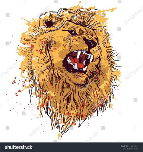 20,525 Lion Face Roar Images, Stock Photos, 3D objects, & Vectors ...