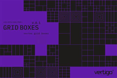 GRID BOXES V.01 Graphics - YouWorkForThem