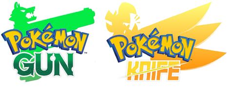 Pokemon Gun and Knife logo by CoDXros3 on DeviantArt