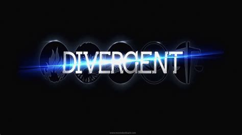 Download Divergent Title Movie Logo Poster Wallpaper | Wallpapers.com