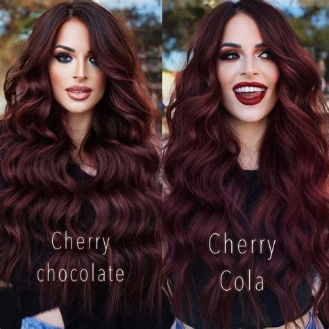 Black Cherry Hair Color + 14 Cherry Color Ideas That Are In Fashion In 2024