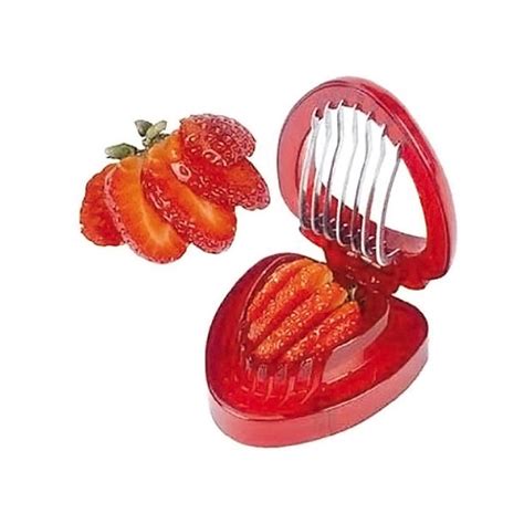 Strawberry Slicer | Kitchen gadgets gifts, Strawberry fruit, Strawberry