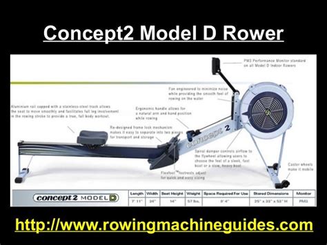 Concept 2 Rower Parts Diagram