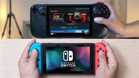 Steam Deck vs. Switch: Comparing the Best Gaming Handhelds