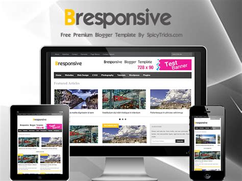 25+ Best Free Responsive Blogger Templates Ever [SEO Optimized]