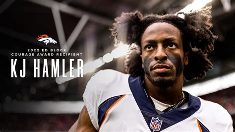 KJ Hamler named Broncos' 2022 Ed Block Courage Award recipient