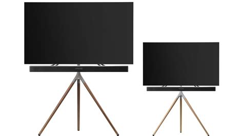 Tripod Easel TV Stand Modern Wood Steel Design | ubicaciondepersonas.cdmx.gob.mx