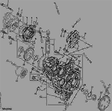 CENTER HOUSING - TRACTOR, COMPACT UTILITY John Deere 2305 - TRACTOR ...