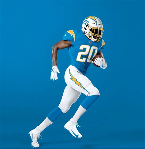 Los Angeles Chargers New Uniforms — UNISWAG