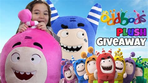 *CLOSED* ODDBODS PLUSH TOYS GIVEAWAY | Giant OddBods Buddies Stuffed Toy - YouTube