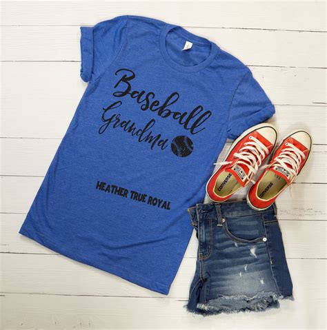 Baseball Grandma Shirt Baseball Grandma Baseball Tshirts - Etsy