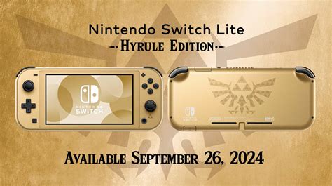 Nintendo presenta la Edición Hyrule del Nintendo Switch LITE