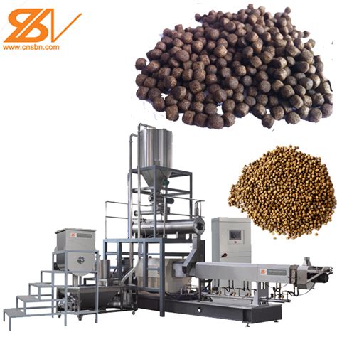 Fish Feed Production Process Plant Line Aqua Feed Production Equipment ...