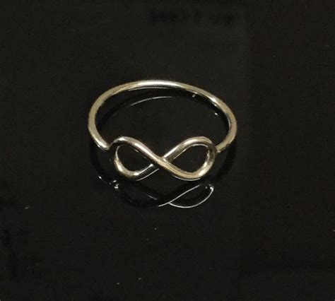 Silver Infinity Ring