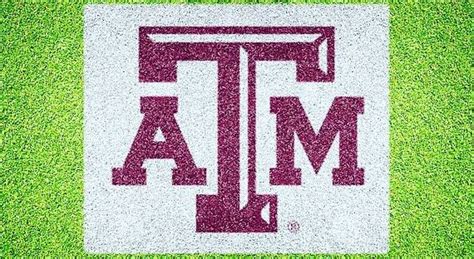 Texas A&M – Lawn Logo Stencil Kit #AggiesStencil #TexasAMDiy # ...