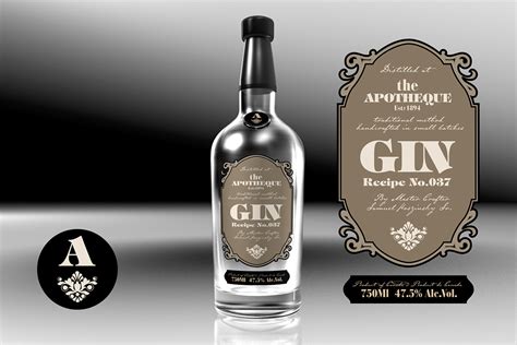 Label Design Vancouver / Gin Labels on Behance