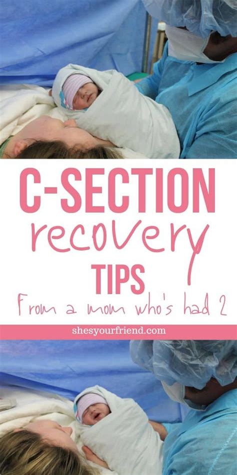 Cesarean section recovery tips from a mom who's had 2. #csectionrecovery #csection # ...