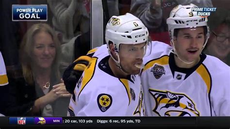 Predators @ Ducks Highlights 11/01/15 - YouTube