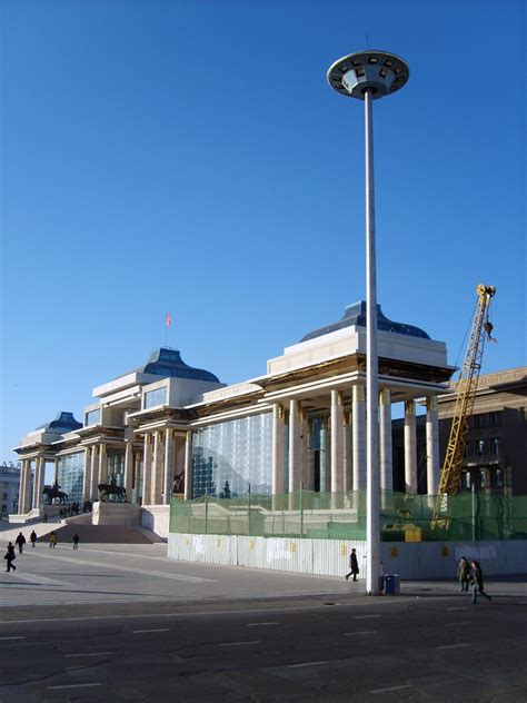 Free Image: New government palace in Ulaanbaatar | Libreshot Public Domain Photos