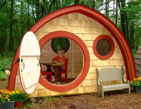 Hobbit Hole Playhouse Kit outdoor wooden kids by HobbitHoles, $1,595.00 | Play houses, Build a ...