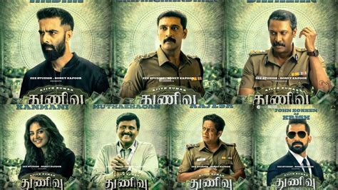 thunivu movie cast and crew details #ajith #ak #thunivu #ajithkumar # ...