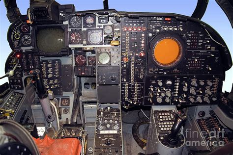 Grumman A-6A Intruder Cockpit Panel Photograph by Wernher Krutein - Pixels