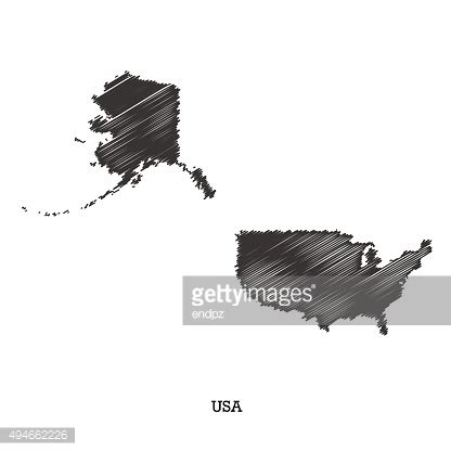 Map Of Usa For Your Design Stock Vector | Royalty-Free | FreeImages