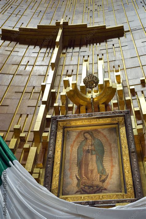 Basilica de Guadalupe, interior. México Stock Photo | Adobe Stock