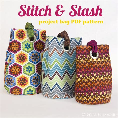 Stitch & Stash Bag PDF Sewing Pattern - Etsy