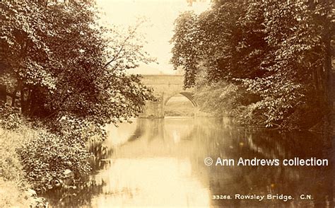 The Andrews Pages Picture Gallery : Derbyshire, Rowsley Bridge