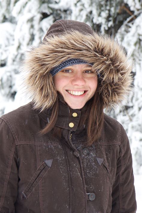 Woman Portrait In Winter Free Stock Photo - Public Domain Pictures