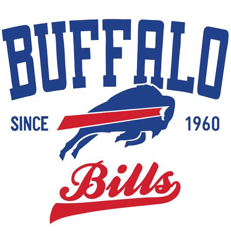 Buffalo Bills NFL Logo Svg Sport Svg Bills Logo Design | Etsy