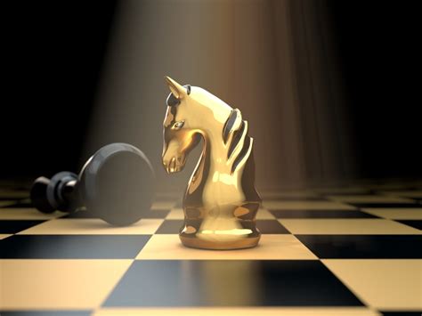 3d Animated Chess Board Knight Logo by What a Story on Dribbble