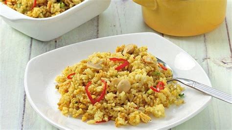 Resep Nasi Goreng Kuning Udang Jamur, Bahan dan Cara Membuat Nasi Goreng Kuning Udang Jamur ...