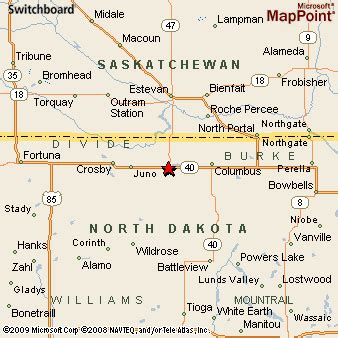 Noonan, North Dakota Area Map & More