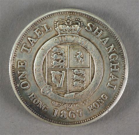 Chinese One Tael Silver Coin Shanghai Made : Lot 296