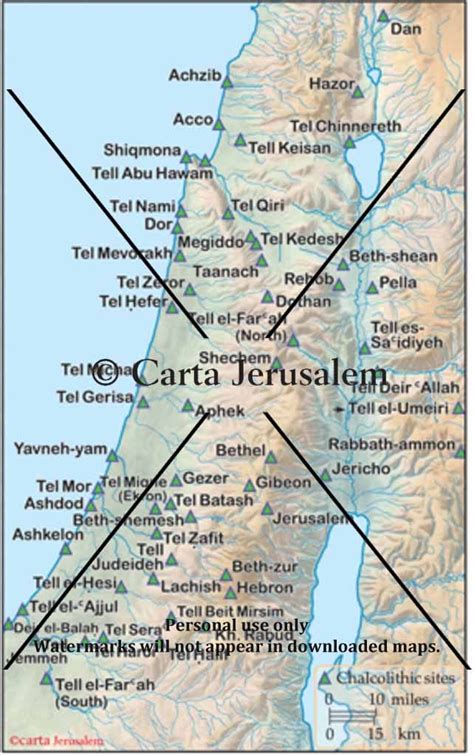 Chalcolithic Sites In The Levant - Biblewhere