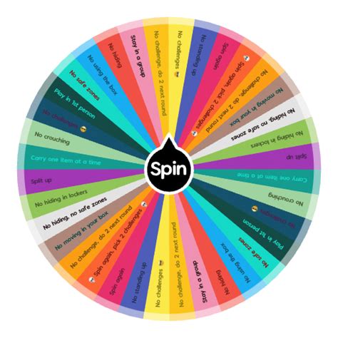 (Roblox) Rainbow friends challenge wheel | Spin The Wheel App