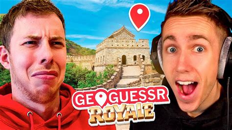 My FIRST time playing GeoGuessr BATTLE ROYALE w/Miniminter - YouTube