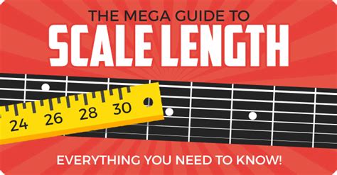 The Best Guitar Scale Length Guide In The World (Probably!)