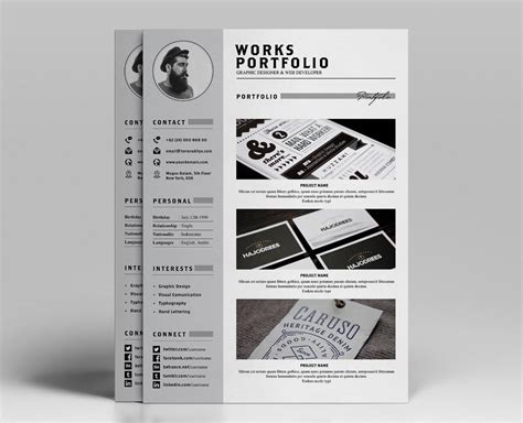 Resume & Portfolio Template - YA