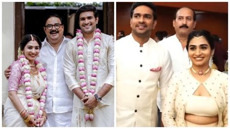 Actor Niranj Maniyanpilla Raju's Wife Get Trolls On Her Reception Look ...