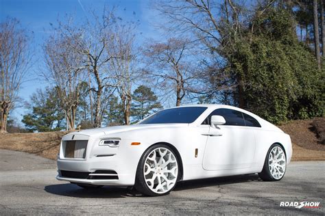 White on White Bespoke Rolls Royce Wraith — CARiD.com Gallery