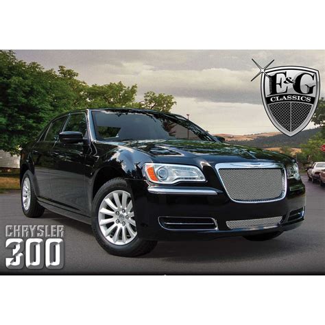 E&G Classics 2011-2014 Chrysler 300 Grille Fine Mesh Grille With Fine ...