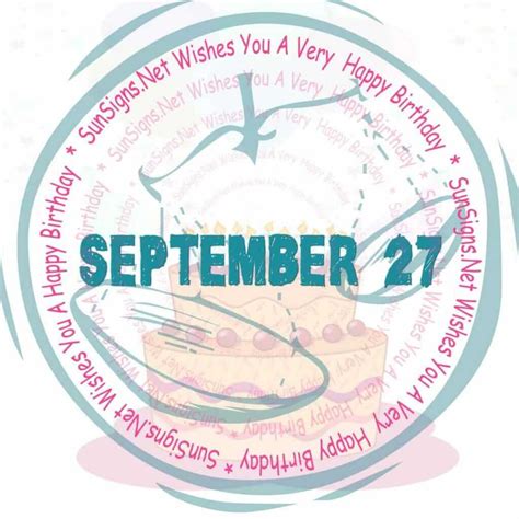 September 27 Zodiac is Libra, Birthdays and Horoscope - SunSigns.Net