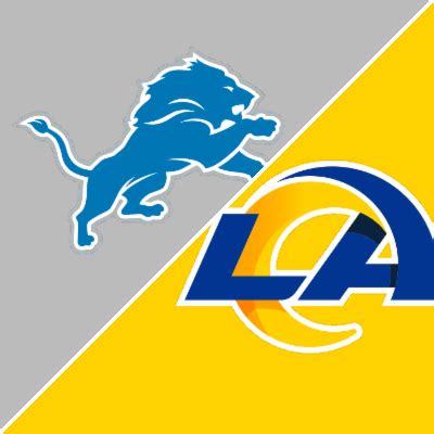 Rams 41-34 Lions (Oct 1, 2006) Final Score - ESPN