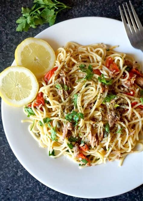 Quick Canned Tuna Spaghetti - My Gorgeous Recipes