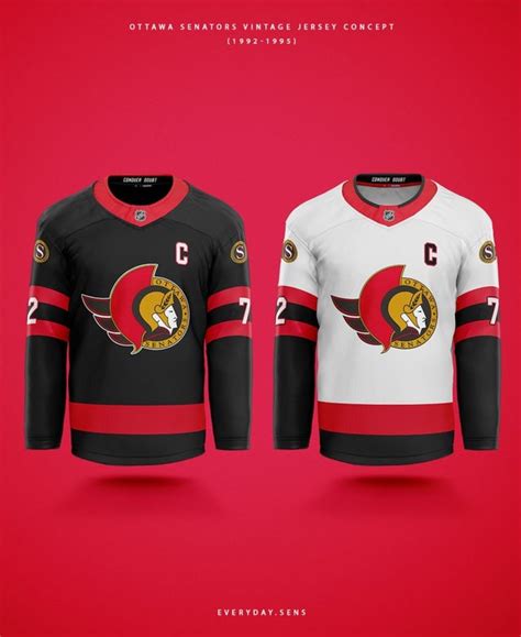 These are still the best Ottawa Senators jerseys of all time! : r ...