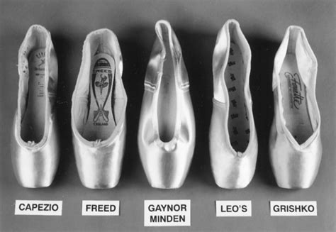 Born To Dance: The different shapes of the foot - pointe shoes