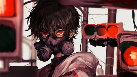 Anime Boy with Gas Mask Wallpapers - Top Free Anime Boy with Gas Mask ...